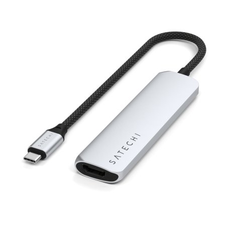 4-IN-1 USB-C MULTIPORT ADAPTER 4K SILVER
