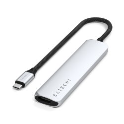 6-IN-1 USB-C MULTIPORT ADAPTER SILVER