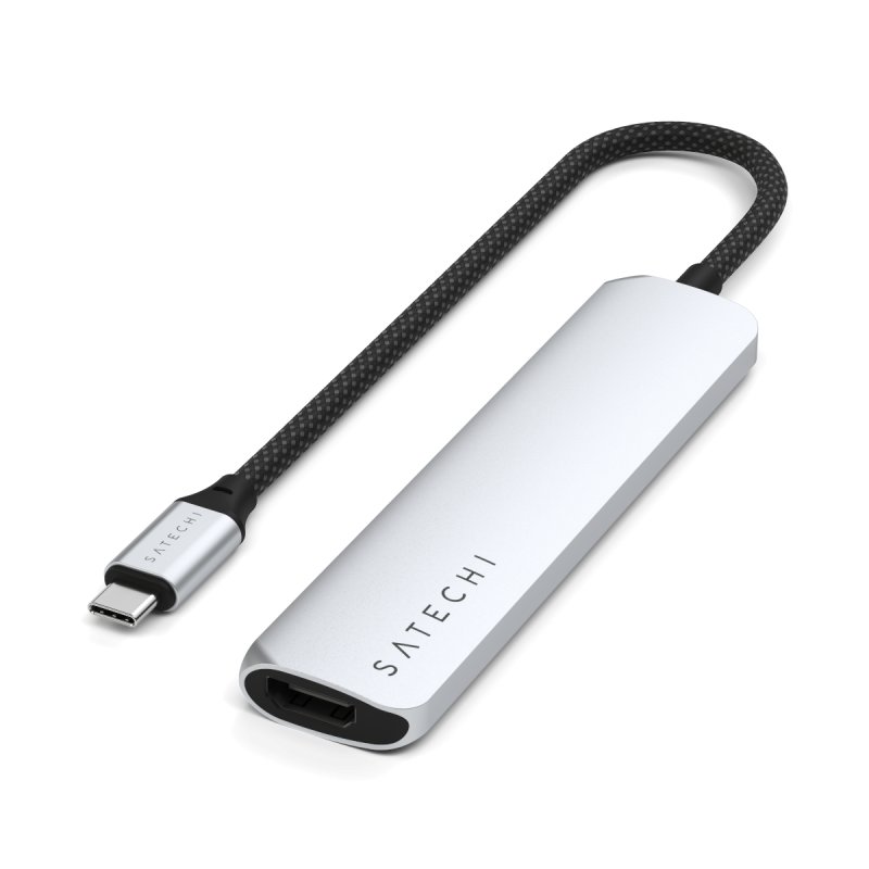 6-IN-1 USB-C MULTIPORT ADAPTER SILVER