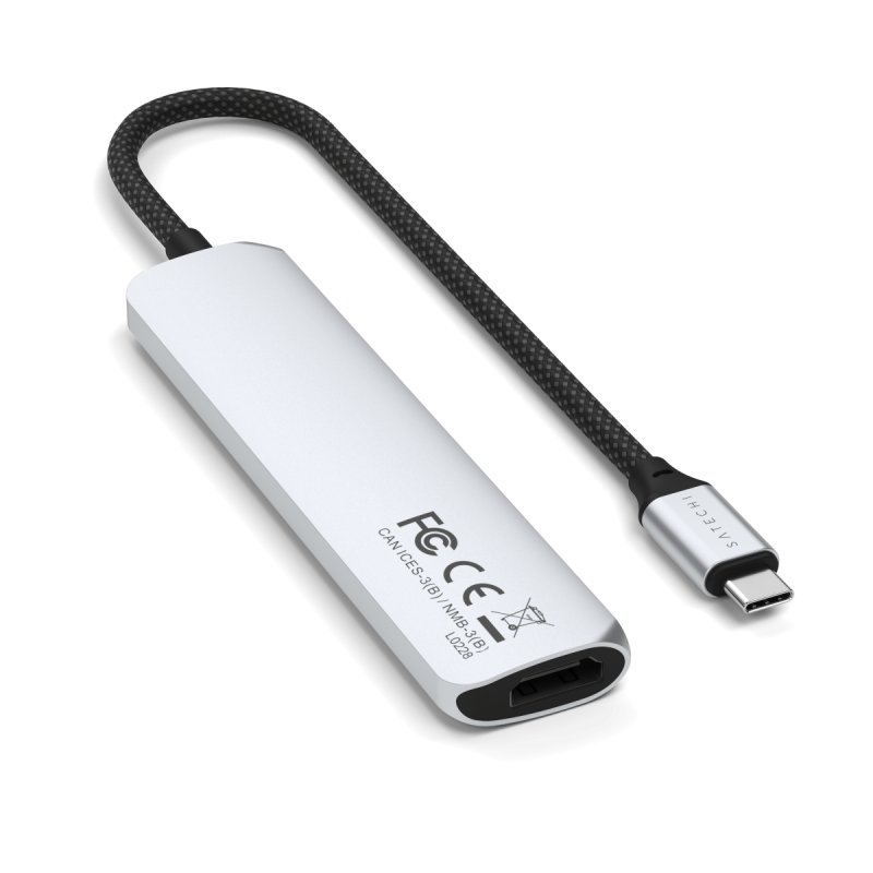 6-IN-1 USB-C MULTIPORT ADAPTER SILVER