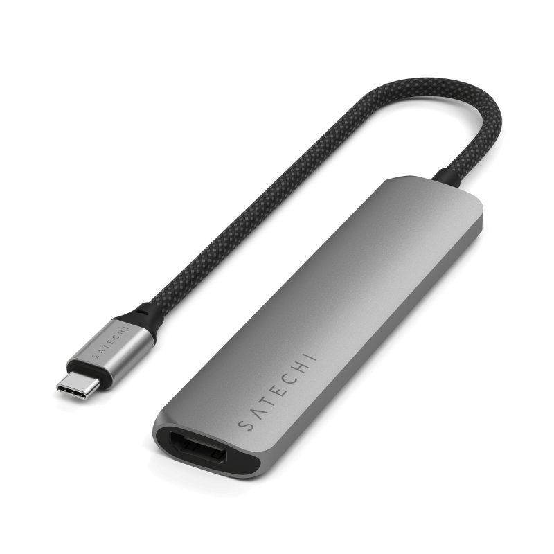 6-IN-1 USB-C MULTIPORT ADAPTER SP GRY