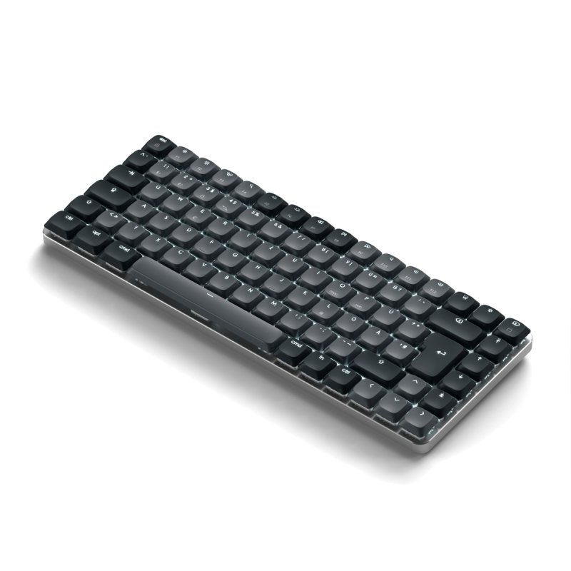 Satechi SM1 Slim Mechanical Backlit BT Keyboard German dark