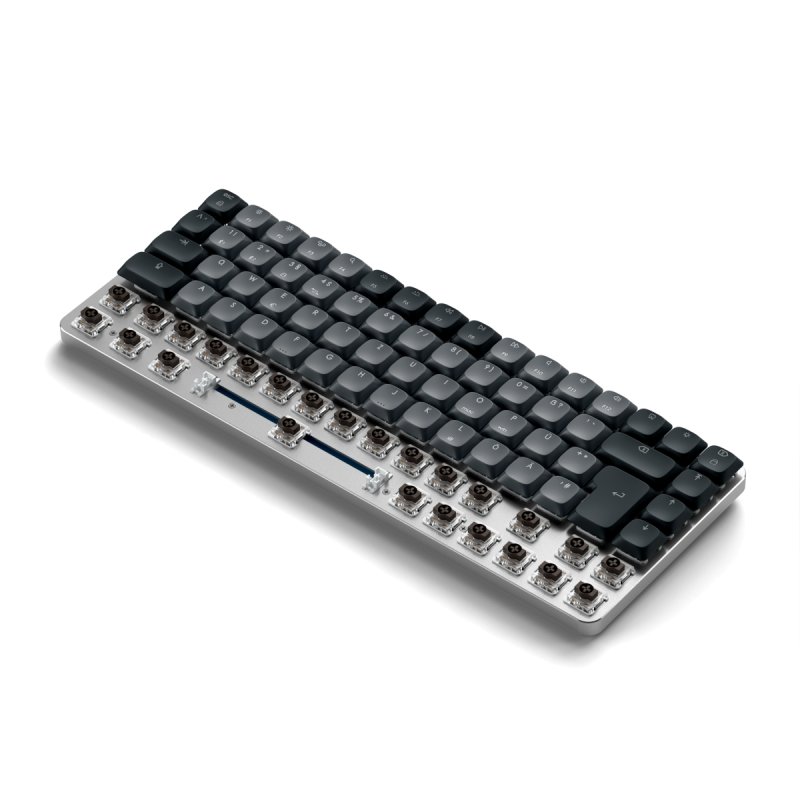 Satechi SM1 Slim Mechanical Backlit BT Keyboard German dark