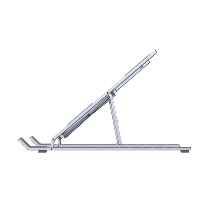 UNITEK OT155SL Support de livres Supports de Laptop Argent