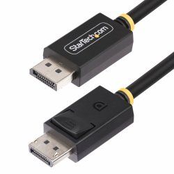 StarTech.com 3m (10ft) DisplayPort 2.1 Cable, VESA Certified DP40 DisplayPort Cable w/UHBR10/HDR/HDCP 2.2, 8K 60Hz/4K