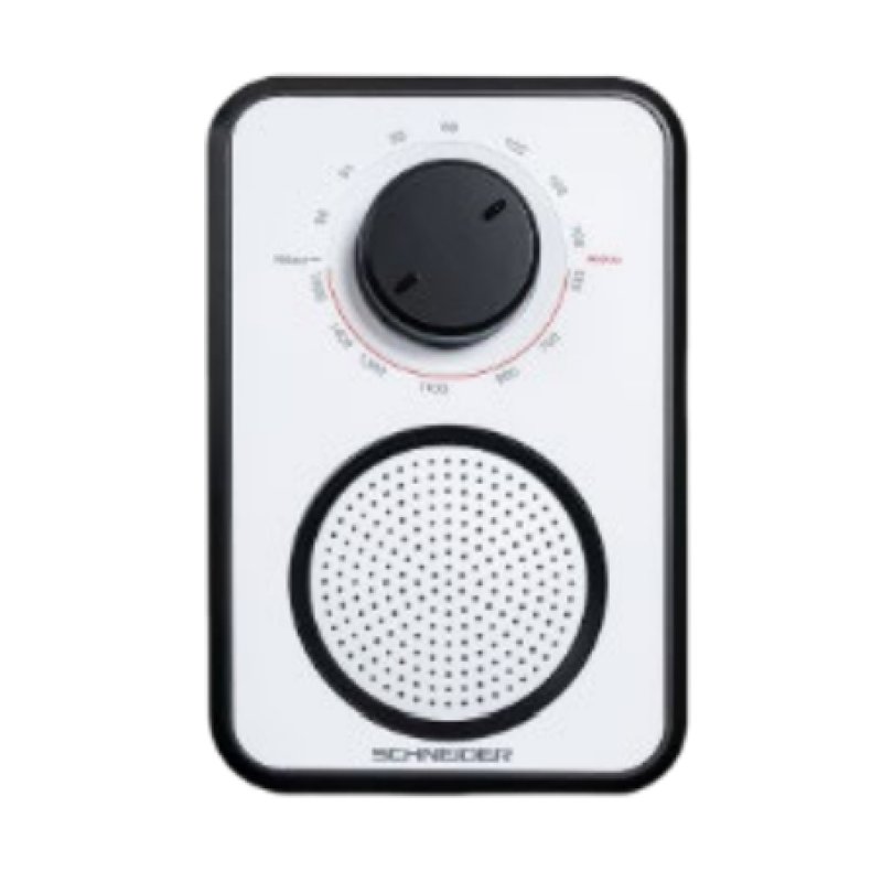  SCHNEIDER CONSUMER SC030W radio Portable Analog Black, White