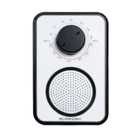  SCHNEIDER CONSUMER SC030W Radio portable Analogique Noir, Blanc
