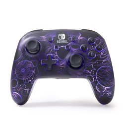 PowerA Enhanced Wireless Controller With Lumectra - Galactic Vortex (Nintendo Switch)