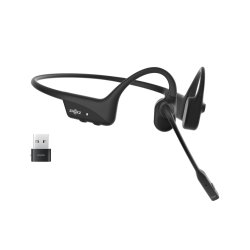 SHOKZ C120-AC-BK écouteur/casque Sans fil Crochets auriculaires Bureau/Centre d'appels USB Type-C Bluetooth Noir