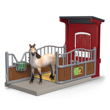 schleich FARM WORLD Pony Box with Mustang Mare