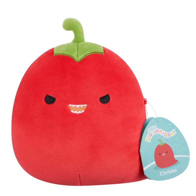 Squishmallows - 19 cm Plush P22 - Christo Red Chili Pepper