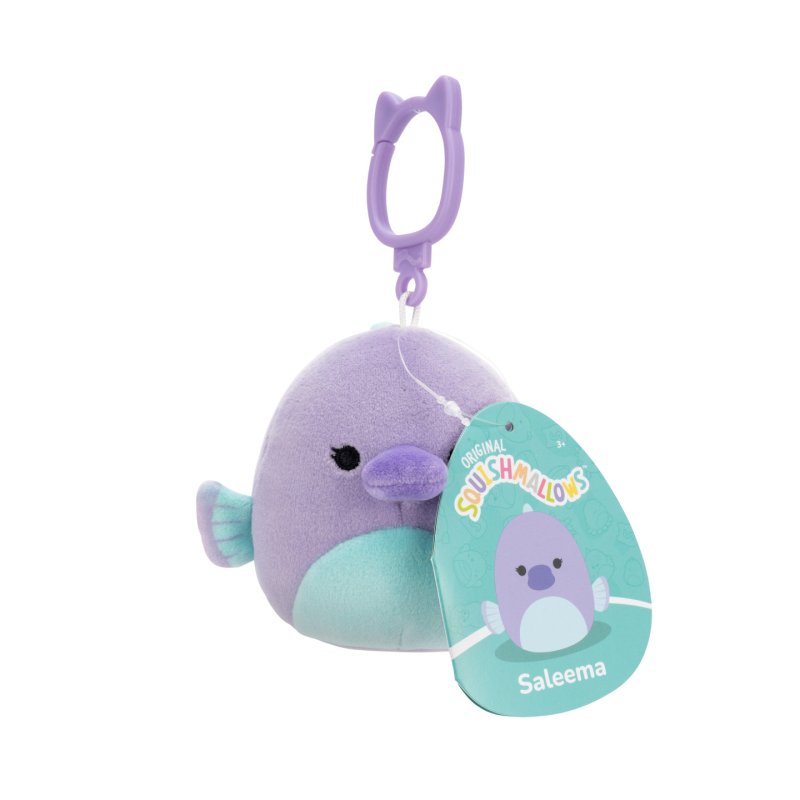 Squishmallows - 9 cm P22 Clip On - Saleema Paddlefish