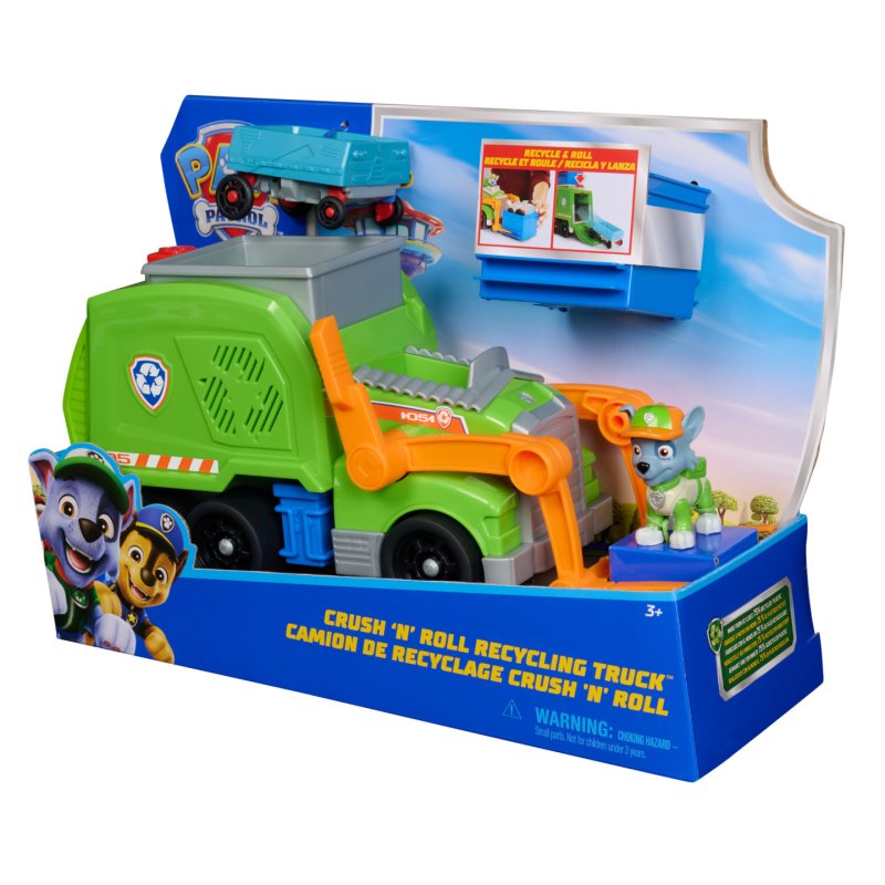 PAW Patrol Crush N’ Roll Recycling Truck