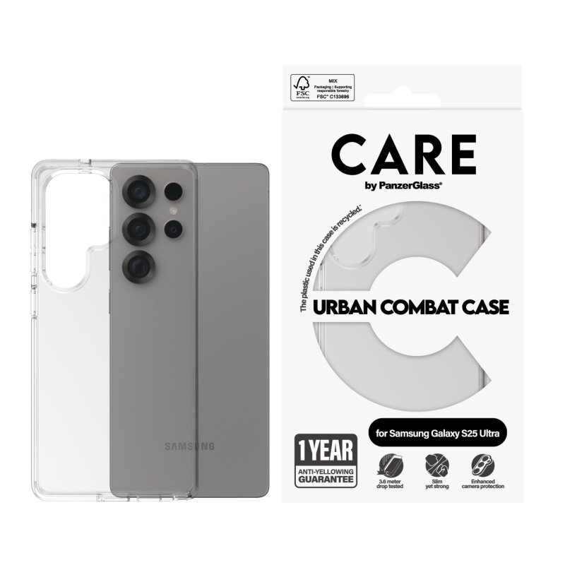 PanzerGlass CRRFUBCG38488 coque de protection pour téléphones portables Housse Transparent