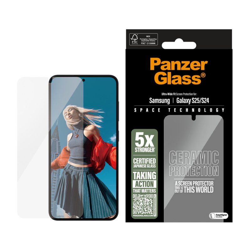 PanzerGlass Ultra Wide Fit Ceramic