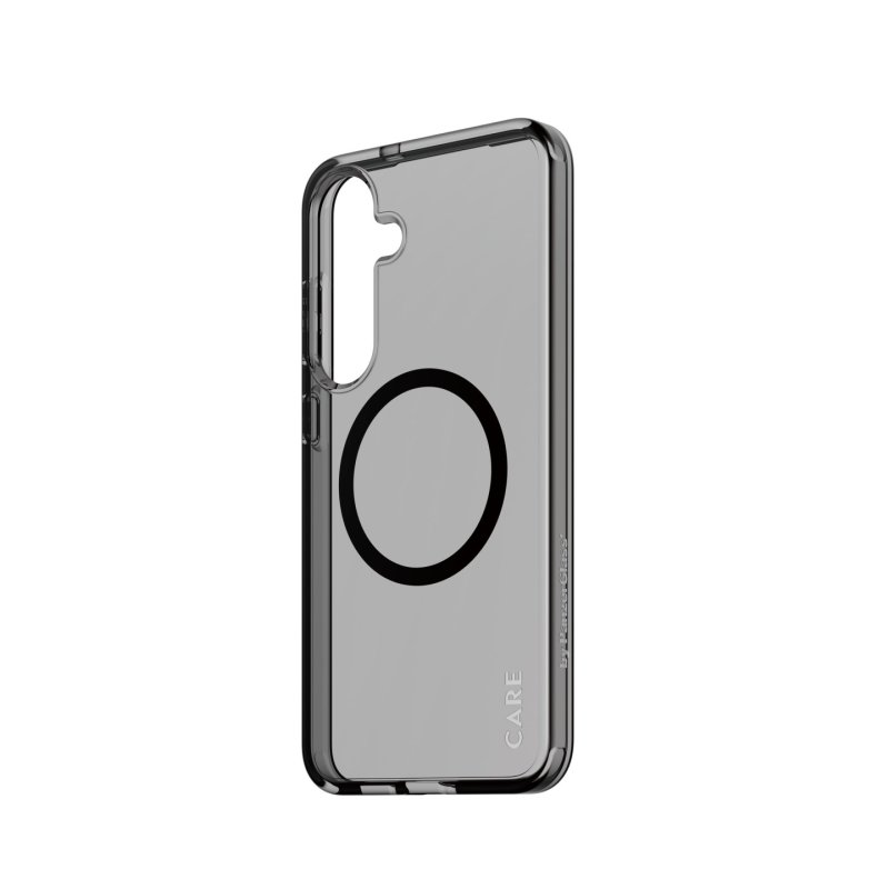 PanzerGlass CARE by Flagship Case Urban Combat Smokey w. Black Qi Compatible Samsung Galaxy S25 