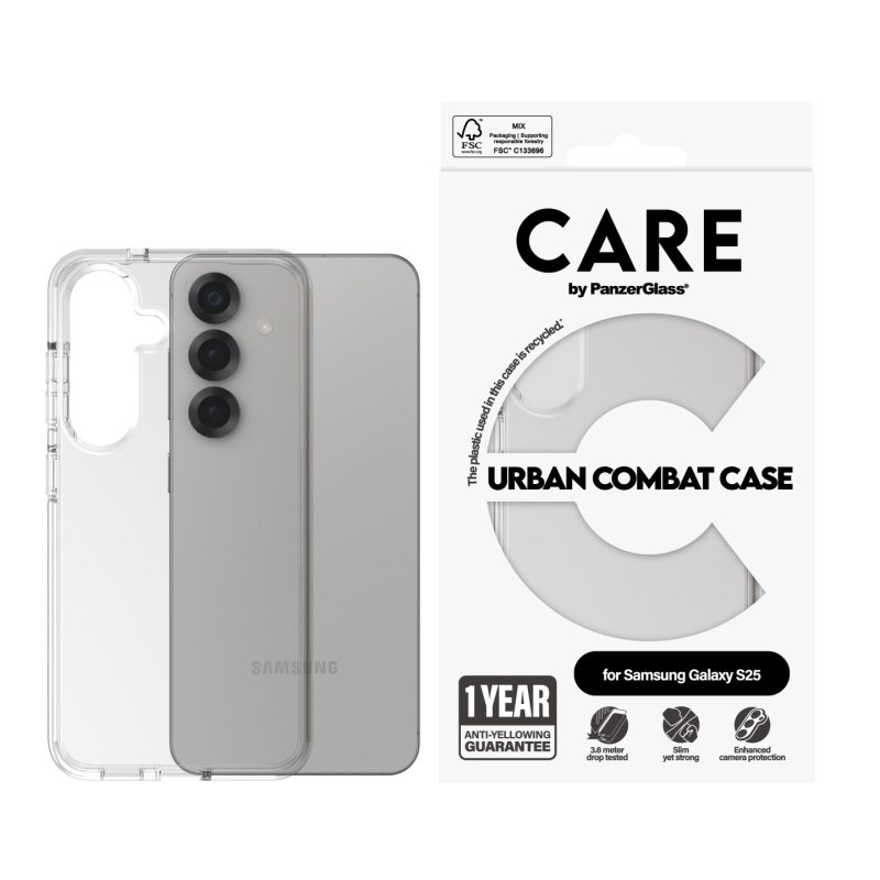 PanzerGlass CRRFUBCG38388 coque de protection pour téléphones portables Housse Transparent