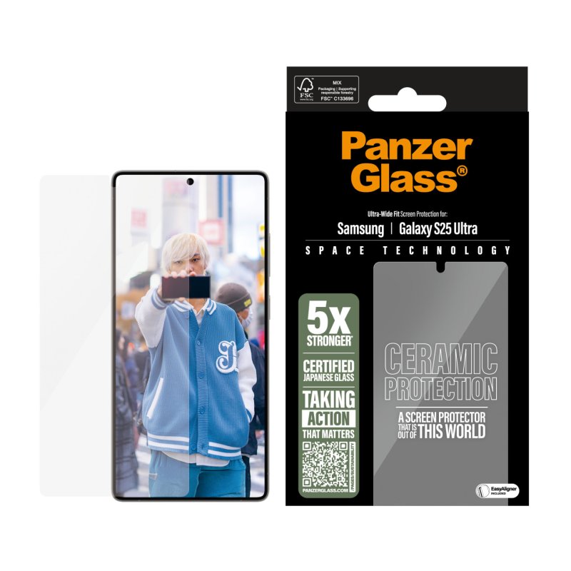 PanzerGlass Ultra Wide Fit Ceramic