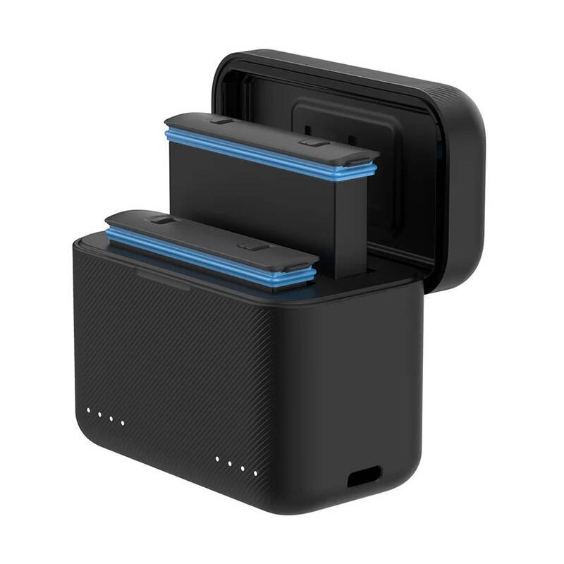 TELESIN 2-slot charger card storage for Insta360 X4