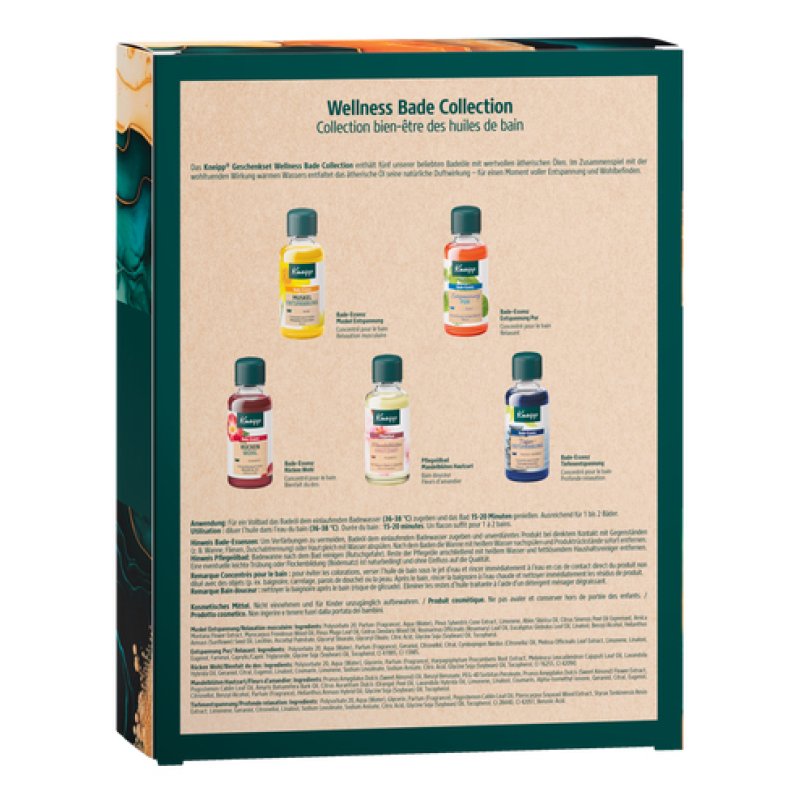 Kneipp Gift Set Of Bath Oils - 5 X 20 Ml