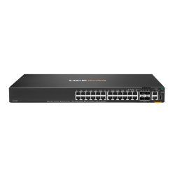 HPE Aruba Networking CX 6200F 24G 4SFP Managed L3 Gigabit Ethernet (10/100/1000) 1U