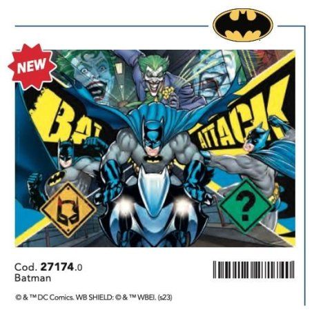 Clementoni Batman Jigsaw puzzle 104 pc(s) Comics