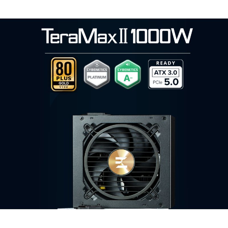 Alimentation ATX Zalman TeraMax TMX2 - 1000W (Noir)
