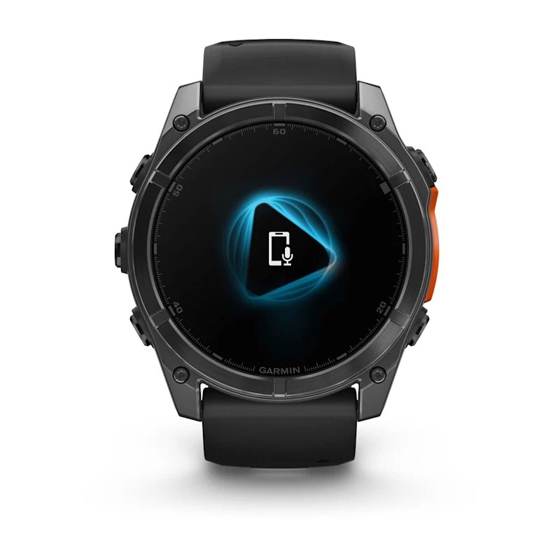 Garmin Fenix 8 3.56 cm (1.4") AMOLED 51 mm Digital 454 x 454 pixels Touchscreen Grey Wi-Fi GPS (satellite)