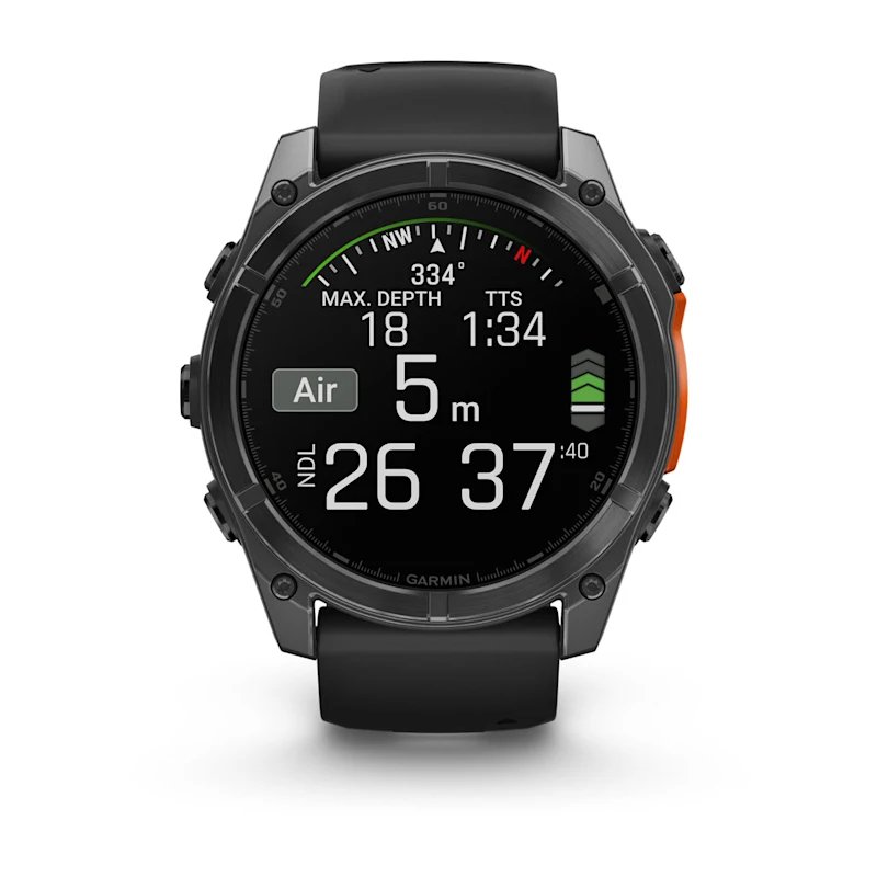 SMARTWATCH GARMIN FENIX 8 AMOLED 51MM ACERO NEGRO