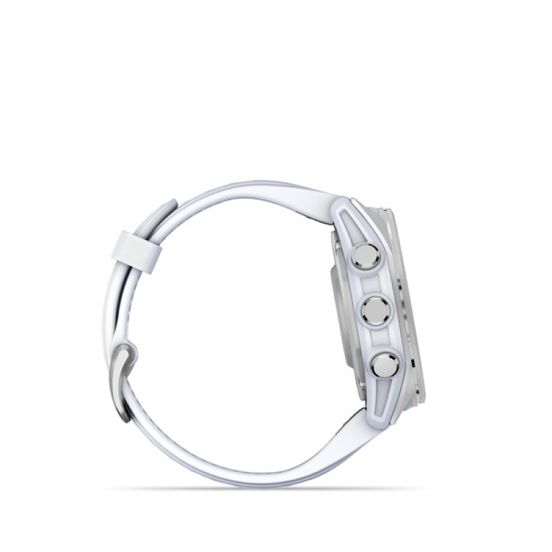 Garmin Fenix 8 3.3 cm (1.3") AMOLED 43 mm Digital 416 x 416 pixels Touchscreen Silver Wi-Fi GPS (satellite)