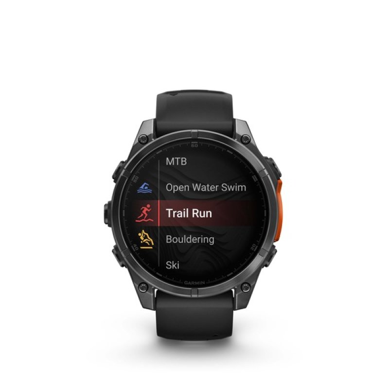 SMARTWATCH GARMIN FENIX 8 AMOLED 47MM ACERO NEGRO