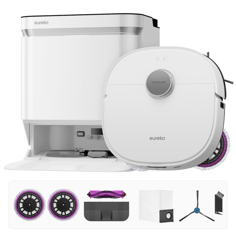 Eureka J15 Pro Ultra Saug-/Wischroboter 8-in-1 Multifunktionsladestation