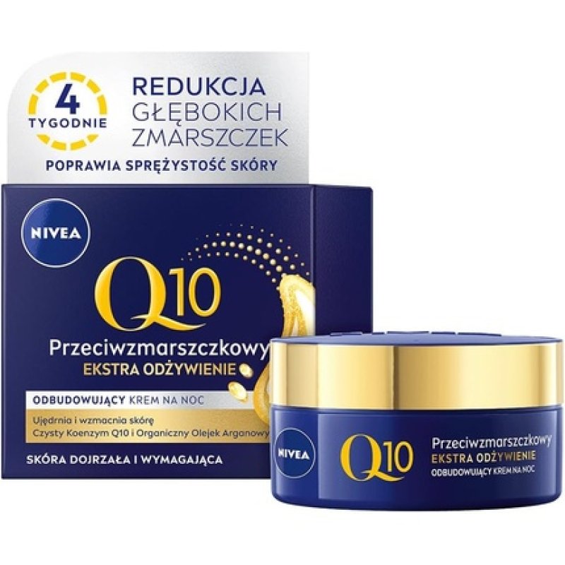 Q10 Power Anti-Wrinkle and Firming Night Face Cream 50ml