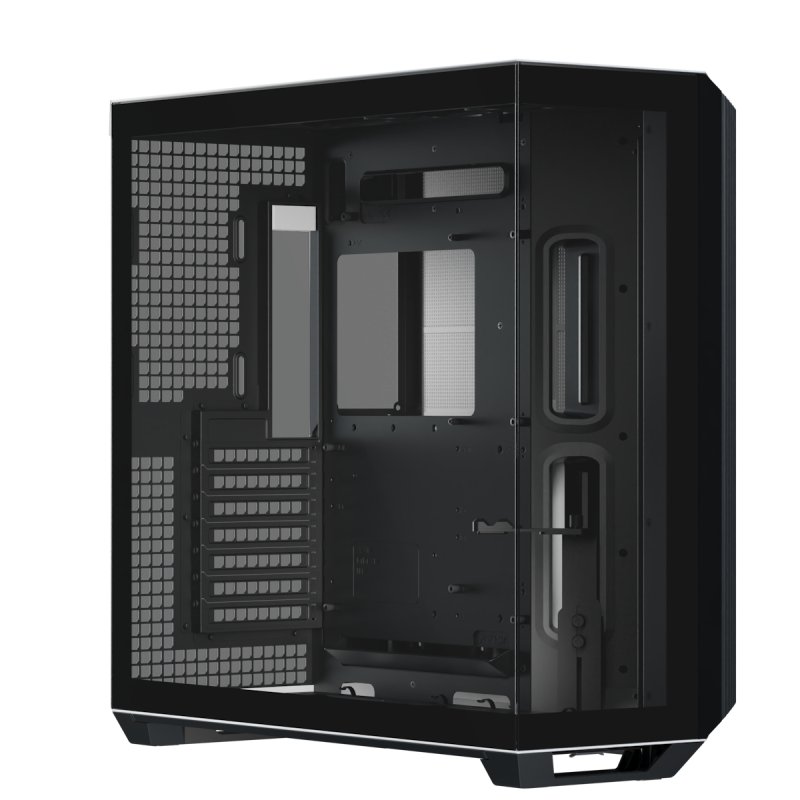 APNX V1 PC-Gehäuse, Midi-Tower, ATX, Tempered Glass - schwarz / weiß