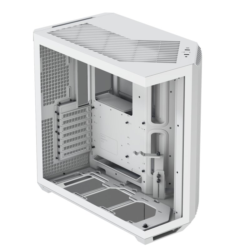 APNX V1 PC-Gehäuse, Midi-Tower, ATX, Tempered Glass - weiß