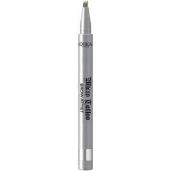 L'Oreal Paris Brow Artist Micro Tattoo 24HR Eyebrow Definer 105 Brunette 1 Count