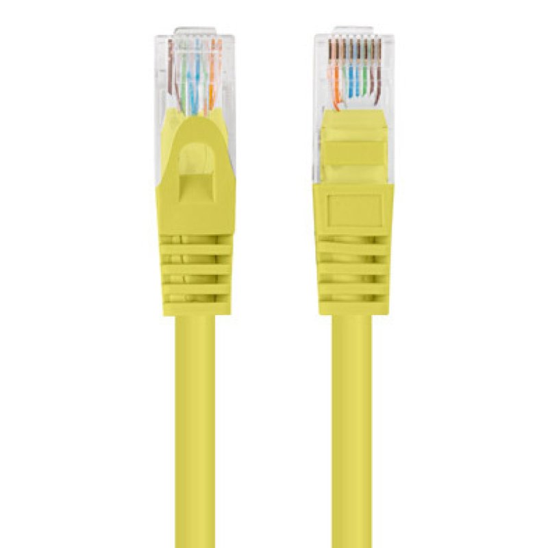 Lanberg PCU6-20CC-0300-Y networking cable Yellow 3 m Cat6 U/UTP (UTP) 10-PACK