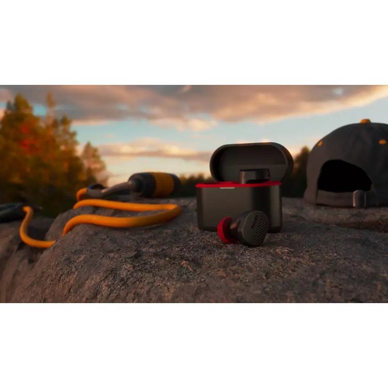 Philips TAA5508BK/00 headphones/headset True Wireless Stereo (TWS) In-ear Calls/Music Bluetooth Black, Red