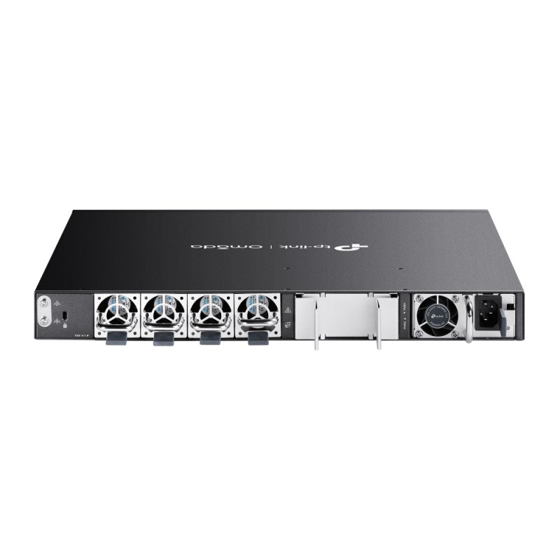 TP-LINK (SG6428XHP) Omada 24-Port Gigabit Stackable L3 Managed PoE Switch with 4 10G Slots, USB