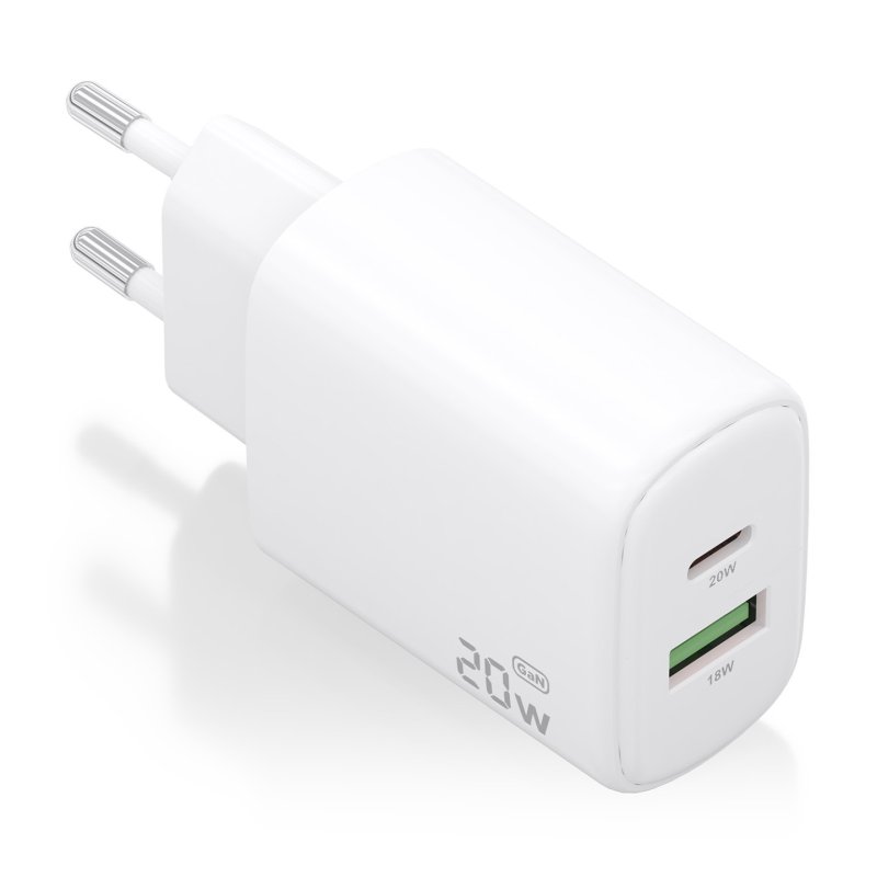 AISENS A110-0909 chargeur d'appareils mobiles Universel Blanc Secteur Charge rapide Intérieure