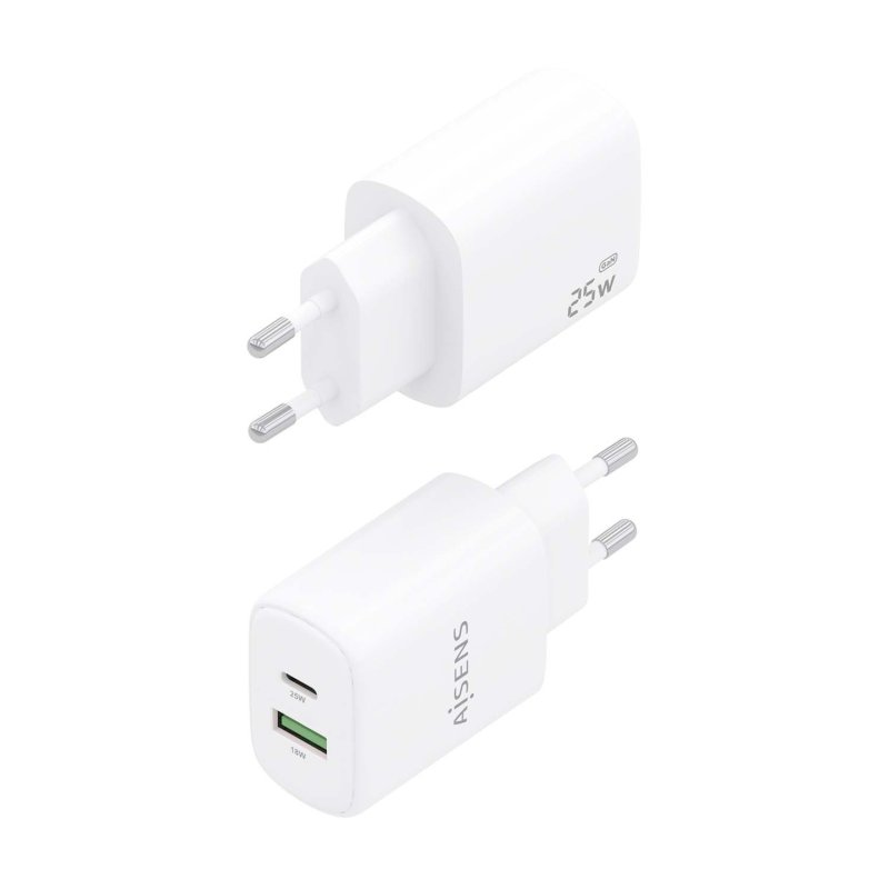 AISENS A110-0911 mobile device charger Universal White AC Fast charging Indoor