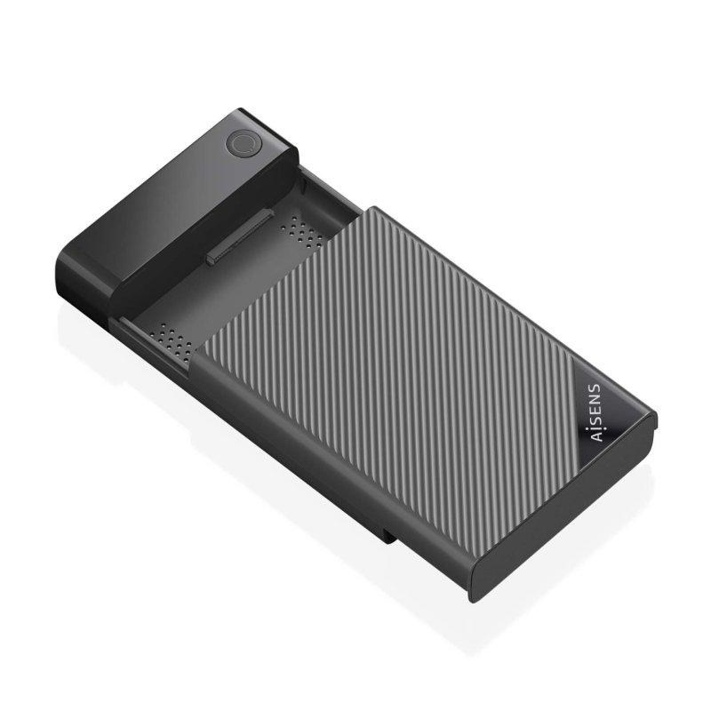 AISENS ASE-3529B storage drive enclosure HDD enclosure Black 3.5"