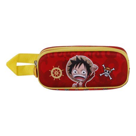 One Piece Luffy 3D double pencil case