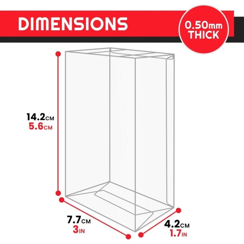 EVORETRO - PET Protector For Small Display Japanese Pokemon 5pc
