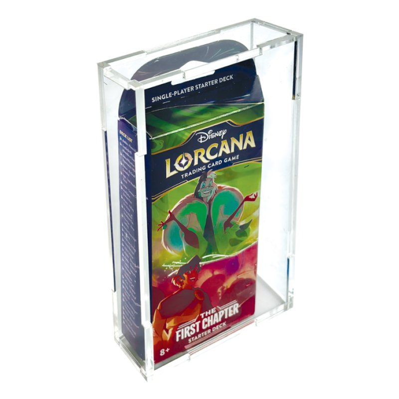 EVORETRO - Acrylic Case Starter Deck Lorcana 1pc