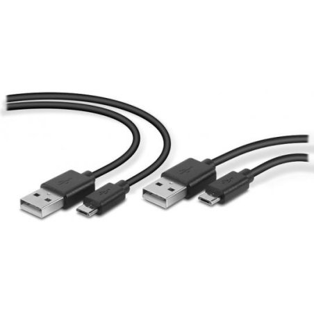 SPEEDLINK SL-450104-BK USB cable 3 m USB A Micro-USB A Black