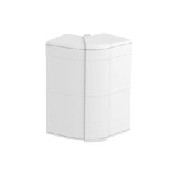 OBO RAPID 45-2 GK OUTSIDE ANGLE 130x53 PVC WHITE