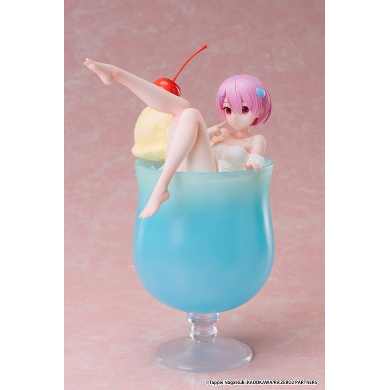 Re:Zero Starting Life in another World statuette PVC 1/7 Ram Cream Soda Ver. 21 cm