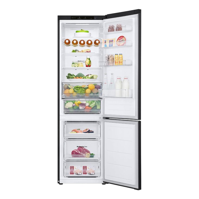 LG GBV3200DEP fridge-freezer Freestanding 387 L D Black