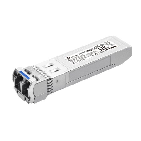TP-LINK (SM6110-LR) Omada 25GBase-LR SFP28 Single-Mode SFP /SFP28 LC Transceiver, Hot-Pluggable, DDM Support, 1310 nm